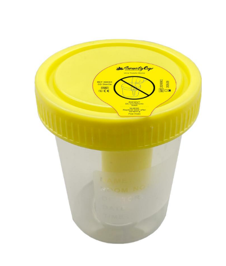 Urine Container with Needle