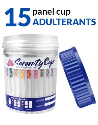 15-panel drug test with Adulterants